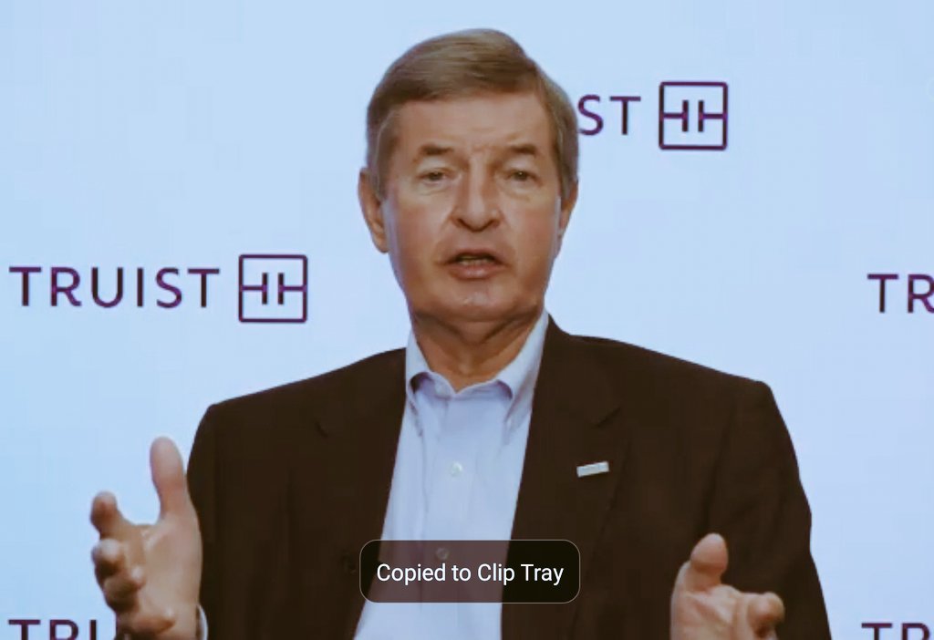 I personally enjoyed the remarks of CEO Kelly King <a href="/TruistNews/">Truist Bank</a>. Authentic leaders take responsibility, believe and commit; are relentless and positive; and look for opportunities to spread seeds of hope #ncbaam20