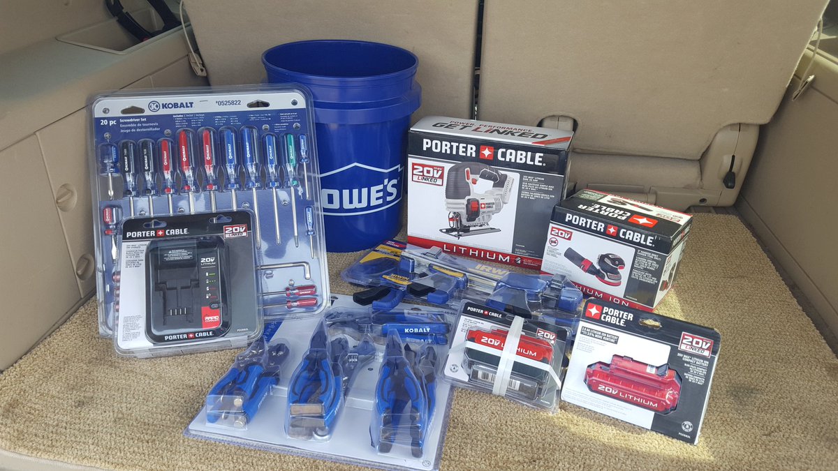 settysix's tweet photo. A HUGE THANK YOU to Lowes in Springfield.  Their manager, Brad, graciously donated items to my classroom.  I am overwhelmed by his gifts and can't wait to show my students in August. https://t.co/m4xtr4EJJU