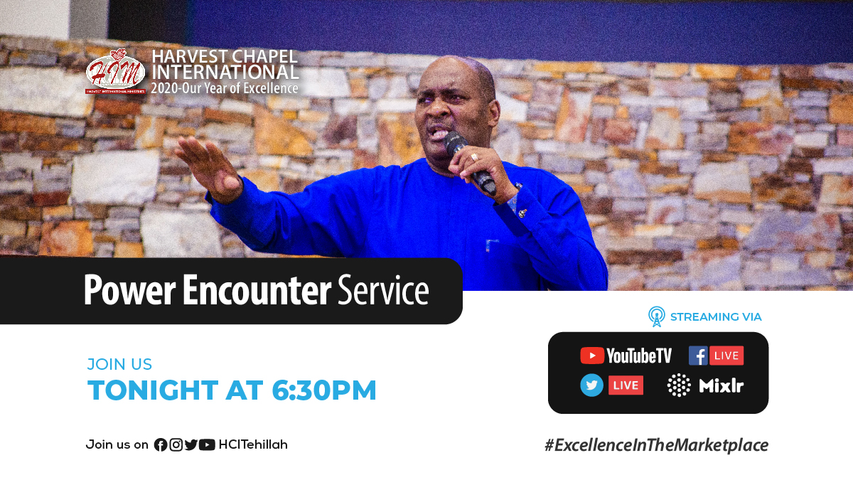 HCITehillah's tweet photo. Join us tonight at 6:30pm GMT for an awesome encounter with the Holy Spirit led by Rev. Fitzgerald Odonkor
Like and share to reach more souls.
#ExcellenceInTheMarketplace #YearOfExcellence #StaySafe #HarvestIsHome #PowerEncounterService https://t.co/JFycY0RFp5