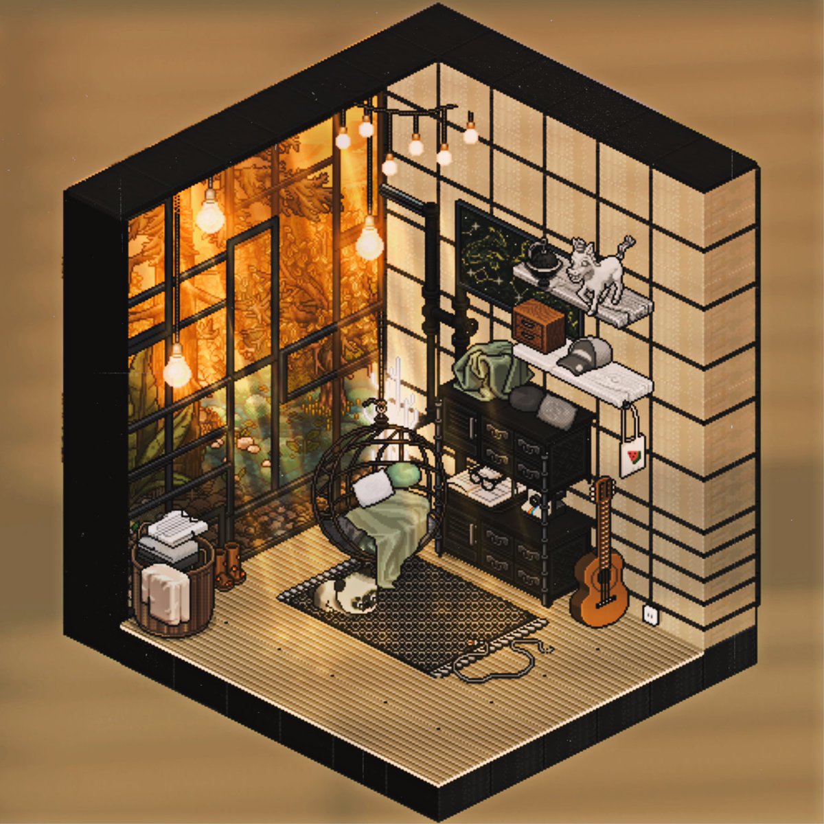 a lil peek of the loft im working on.🖤
hotel:<a href="/habboxfrance/">Habbox</a>