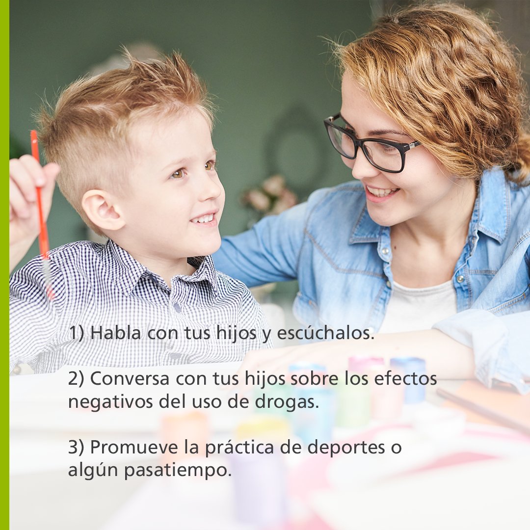 SegurosVe's tweet photo. La prevención del uso de drogas es una tarea que nos corresponde a todos. Te compartimos algunos consejos a seguir para que ayudemos a evitar su consumo, es fundamental que empecemos desde casa. #DíaInternacionalContraLasDrogas https://t.co/jYAxPDseet SegurosVE