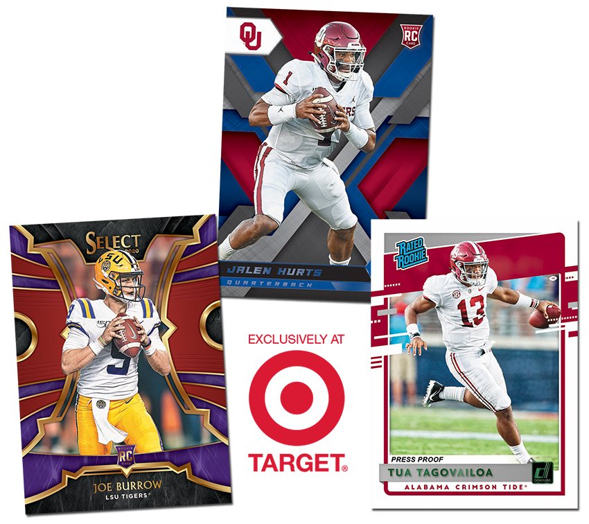 PaniniAmerica's tweet image. .@PaniniAmerica's new 2020 Chronicles Draft Picks Football finds exclusive retail home at @Target stores.

#WhoDoYouCollect | #CollegeFootball

paniniamerica.net/blog/panini-am…