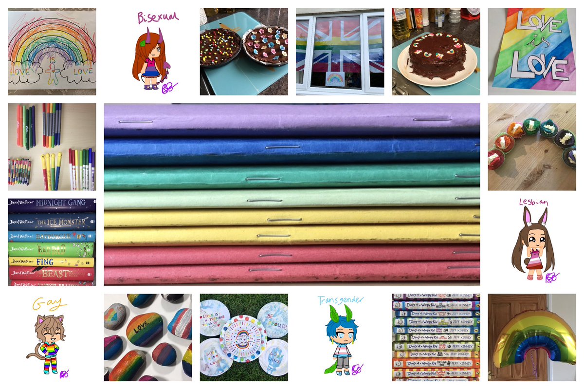 Netherhall_Eng's tweet photo. Here’s our gallery of Pride images created by students and staff at Netherhall. Happy Pride! 🏳️‍🌈 #PrideInside https://t.co/06Y9bClbbH