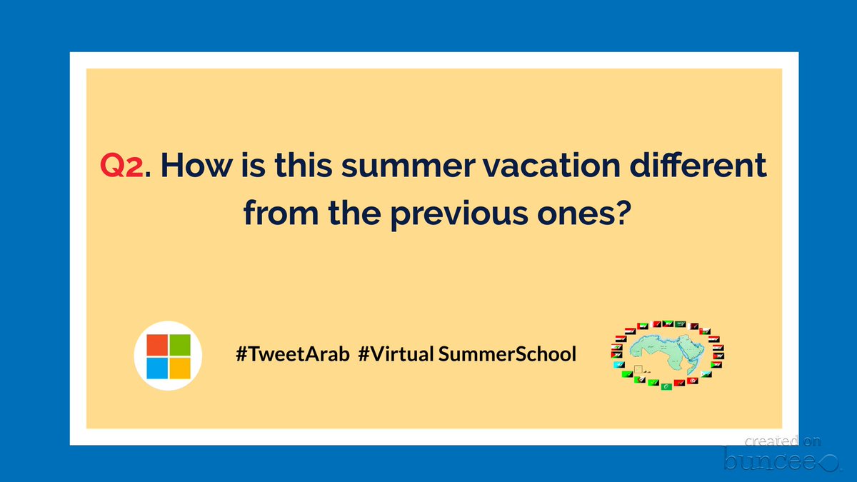 TImanShaheen1's tweet photo. Q2.
Be ready 
@IleneWinokur @Buncee @eda_gimenez @MicrosoftEDU @EdChatIND @EdChatEU https://t.co/Ndz2FRYEnJ