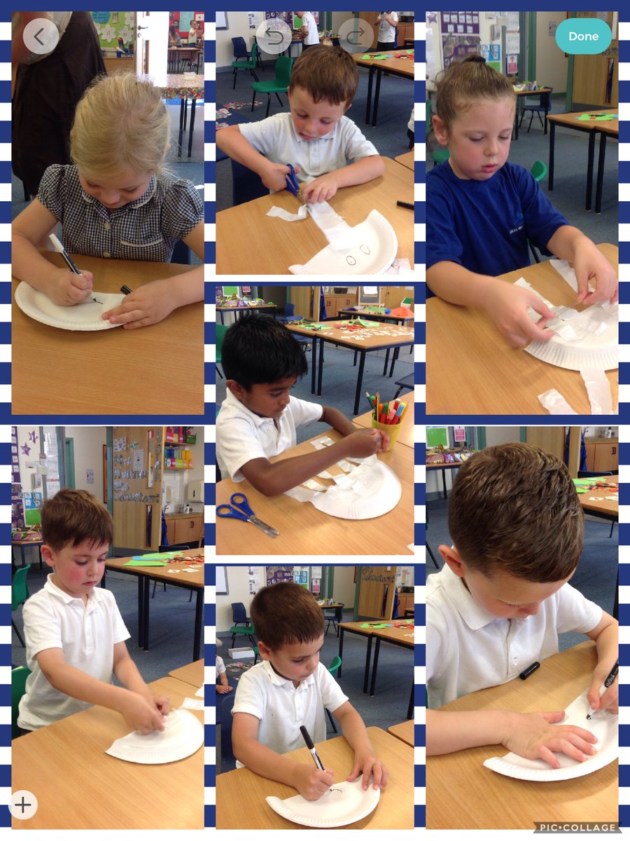 GBS_Butterfly's tweet photo. Butterflies enjoyed making jellyfish this week. #gbs4eyfs https://t.co/6zI4L1nw47