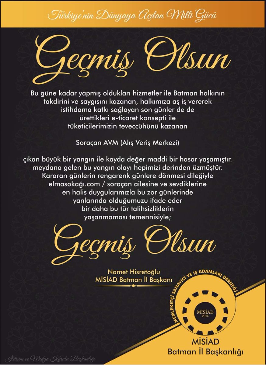 Geçmiş olsun