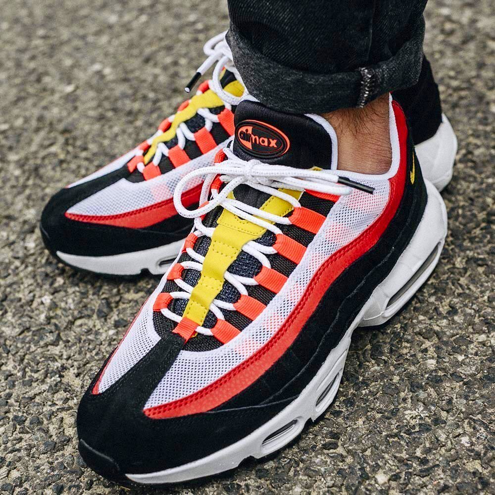 red yellow and black air max