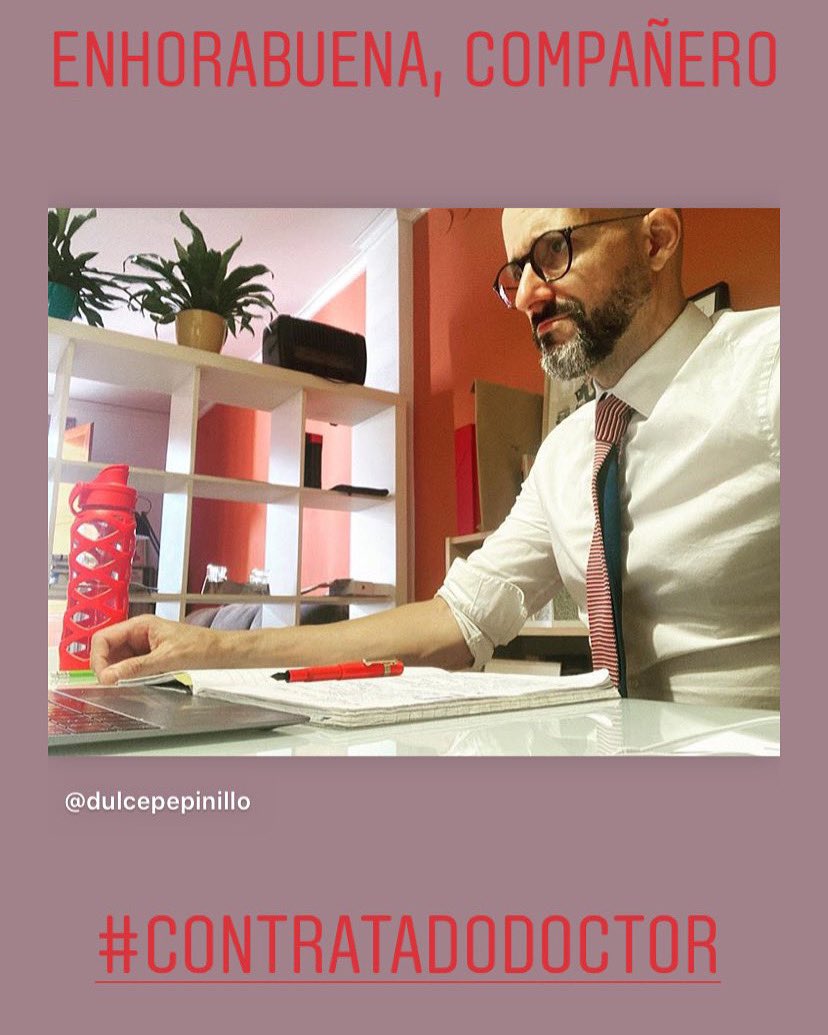 GrupoEcolij's tweet photo. Enhorabuena a Juan Senís, nuevo Contratado Doctor de la @unizar e investigador del Grupo ECOLIJ @dulcepepinillo #contratadodoctor #literaturainfantil #ecolij #grupoecolij https://t.co/0tVrpH8pbV