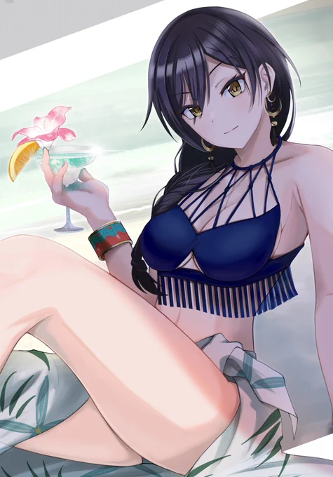 咲耶さんおめでとう!
ファッショナブルサマー咲耶さん描きました?

#シャニマス
#白瀬咲耶生誕祭2020 