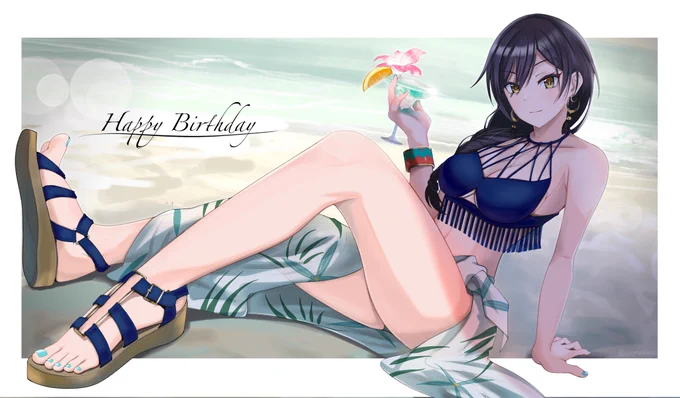 咲耶さんおめでとう!
ファッショナブルサマー咲耶さん描きました?

#シャニマス
#白瀬咲耶生誕祭2020 
