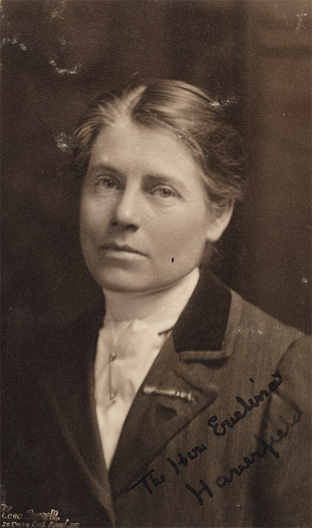 day 24 : evelina haverfieldbritish suffragette and aid workershe was in a long-term relationship with emmeline pankhurst's (2) chauffeur vera "jack" holme (3)