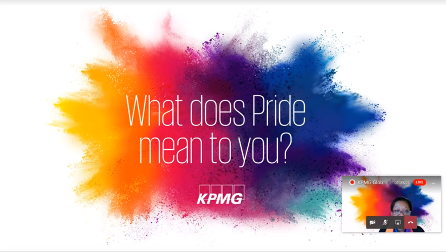 KPMGCDs's tweet photo. We’re delighted to have the opportunity to connect as a global community on today’s annual #KPMGPride Virtual Conference! #futureisinclusive #togetherforbetter https://t.co/FEkx7kPDkm