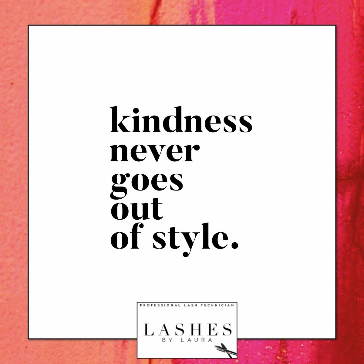LashesByLaura1's tweet photo. #kindness is everything. so sprinkle that shit everywhere ✨ https://t.co/vFQWxpaZQH