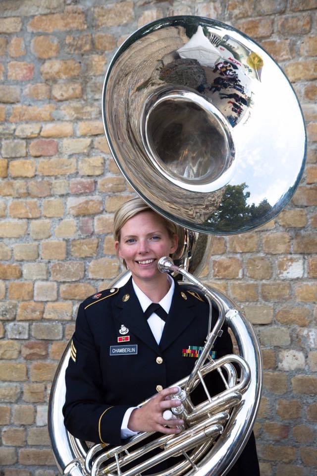 When I eventually joined the Army as an oboist, they tried to give me cymbals for ceremonies because in America we don’t march with double reed instruments. I said no thanks, and grabbed a sousaphone, and it literally was my ticket around the world.