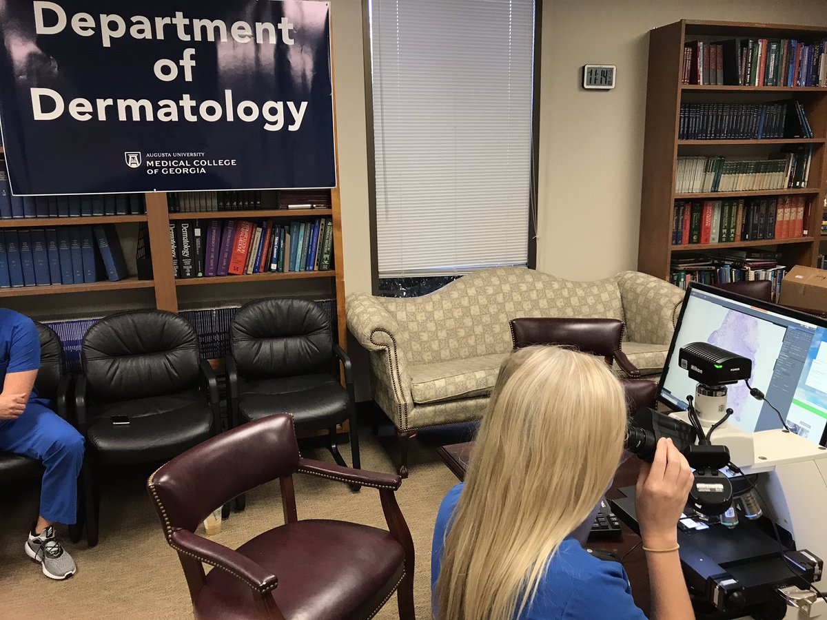 Great Nikon Robotic Demo at Augusta Dermpath!! #pathology