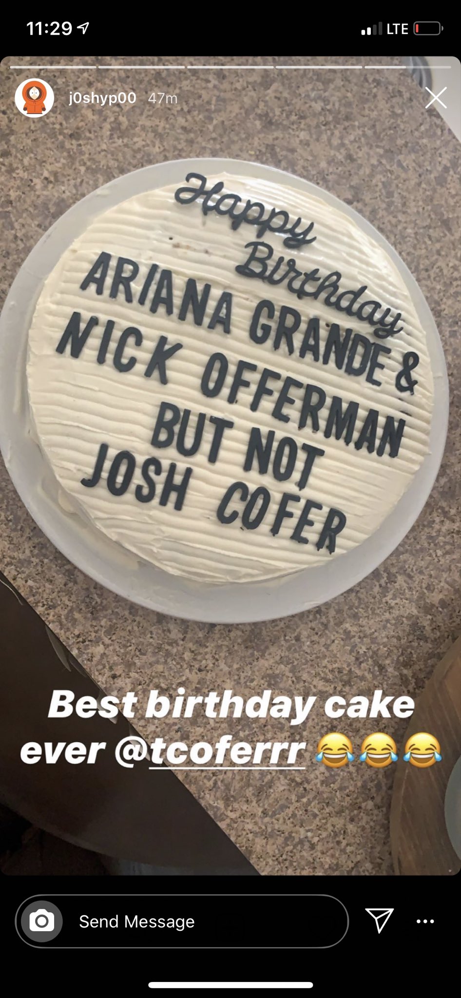 Happy birthday, and not 
