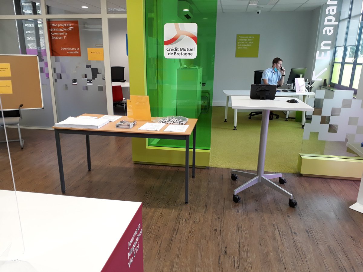 Première Assemblée Générale "Portes Ouvertes" pour la Vallée Du Couesnon 🏦. 
Merci à toute l'équipe ainsi qu'aux administrateurs pour la qualité de l'accueil, le dynamisme et l'implication en ce jour exceptionnel.
#WeAreArkea #AG