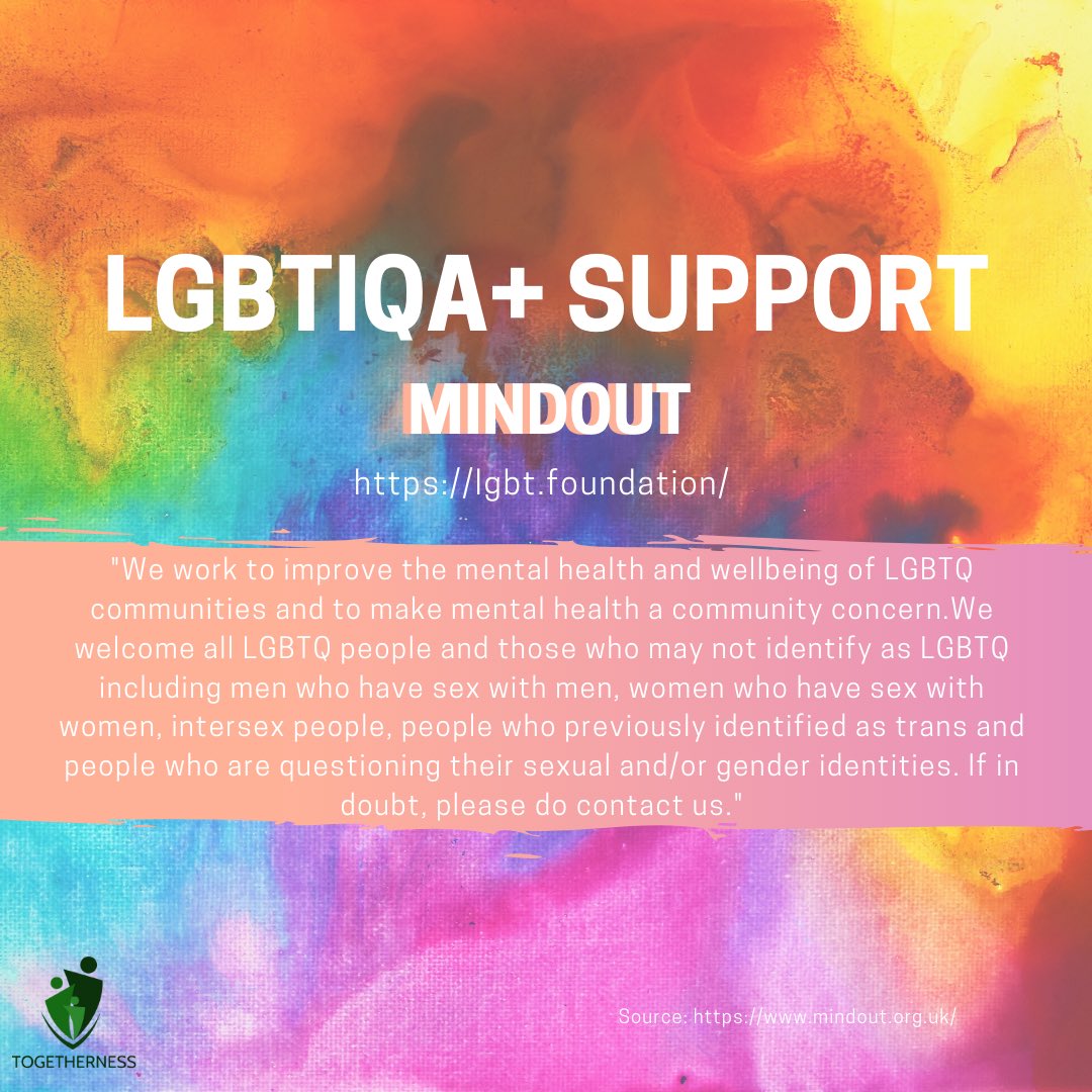 WeRTogetherness's tweet photo. #LGBT
#MINDOUT 
#Togetherness
#northamptonshire
#educateyourself
#understandingothers
#unitynorthants
#northantsbloggers
#togethernessNN
#Community
#liftNN
#NorthantsBloggers https://t.co/fkb2DG03ZW