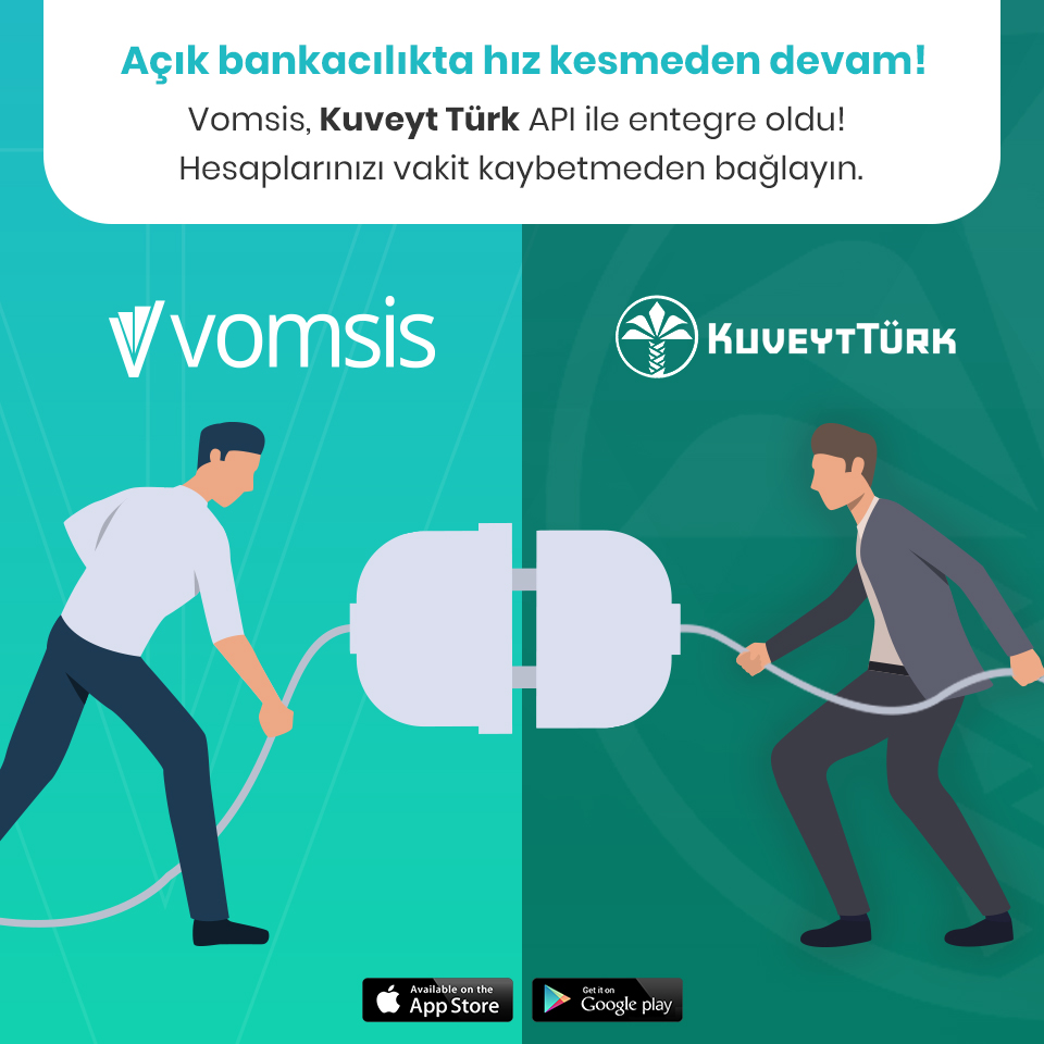vomsis's tweet photo. Vomsis Kuveyt Türk API ile entegre oldu! Açık bankacılık alanında hız kesmeden geliştirmelerimize devam ediyoruz.
Kuveyttürk API ile saniyeler içerisinde hesaplarınızı Vomsis’e bağlayabilirsiniz.
#kuveytturk #api #openbankingapi #openbanking #accountaggregator #fintech #psd2 https://t.co/4X5Sdrg4xO