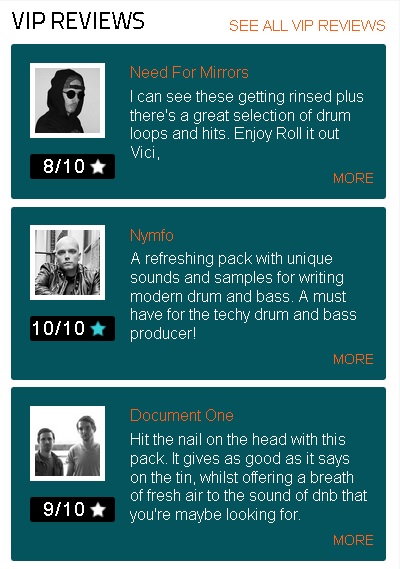 Big up <a href="/nymfoDNB/">N Y M F O</a> <a href="/Documentone/">Document One</a> and <a href="/NEEDFORMIRRORS/">Need For Mirrors</a> for the great reviews on 'Future Rollers'!! Grab this pack right here => loopmasters.com/genres/15-Drum… <a href="/ViciDnB/">Vici DnB</a>