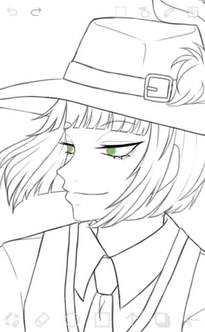 待って待って待って
めちゃくちゃカッコよく描けてしまった…!!!
塗るのきつい!! 