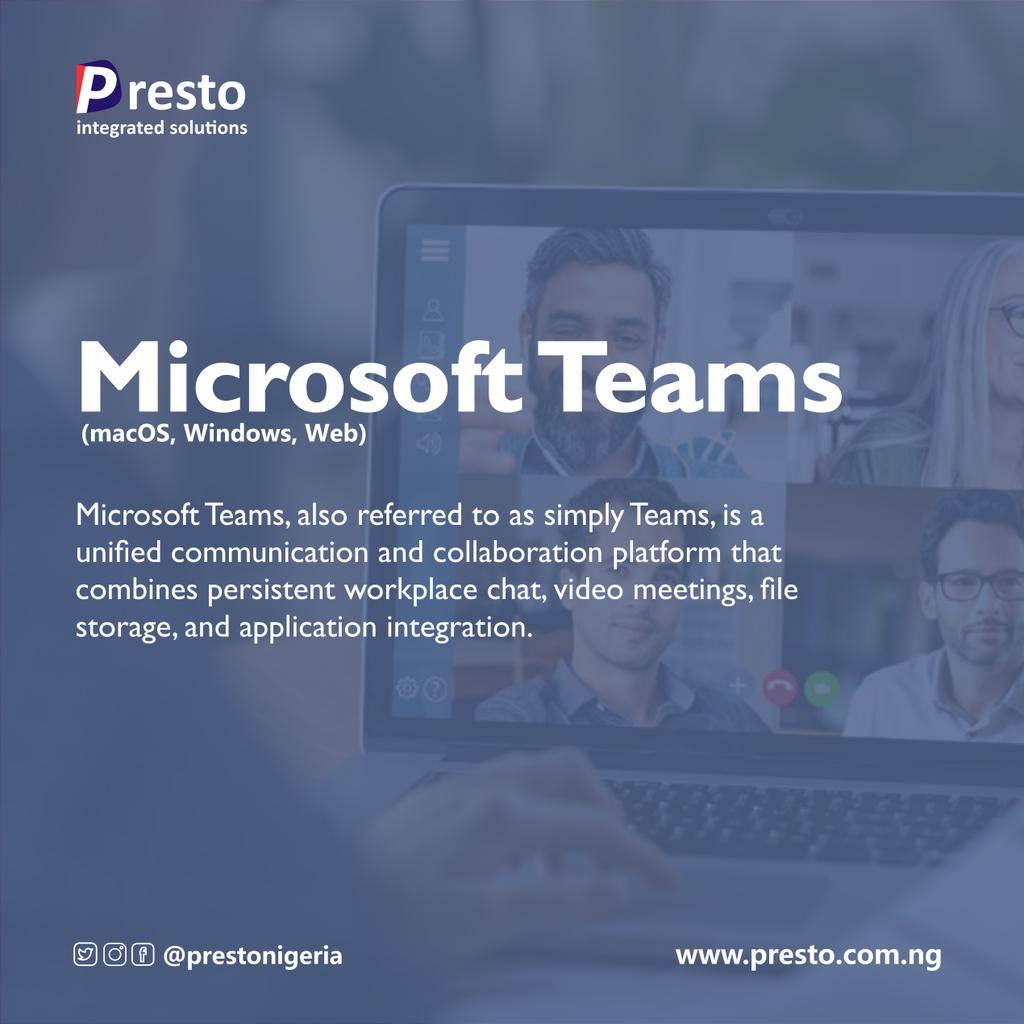 prestonigeria's tweet image. Video conferencing apps suitable for your team.
.
Zoom, Google Meet, Slack, Teams, Skype.
.
.
.

#slackconnect #zoomparty #MicrosoftTeams #skype #workingfromhome #COVID19 #FridayFeeling #moodswings