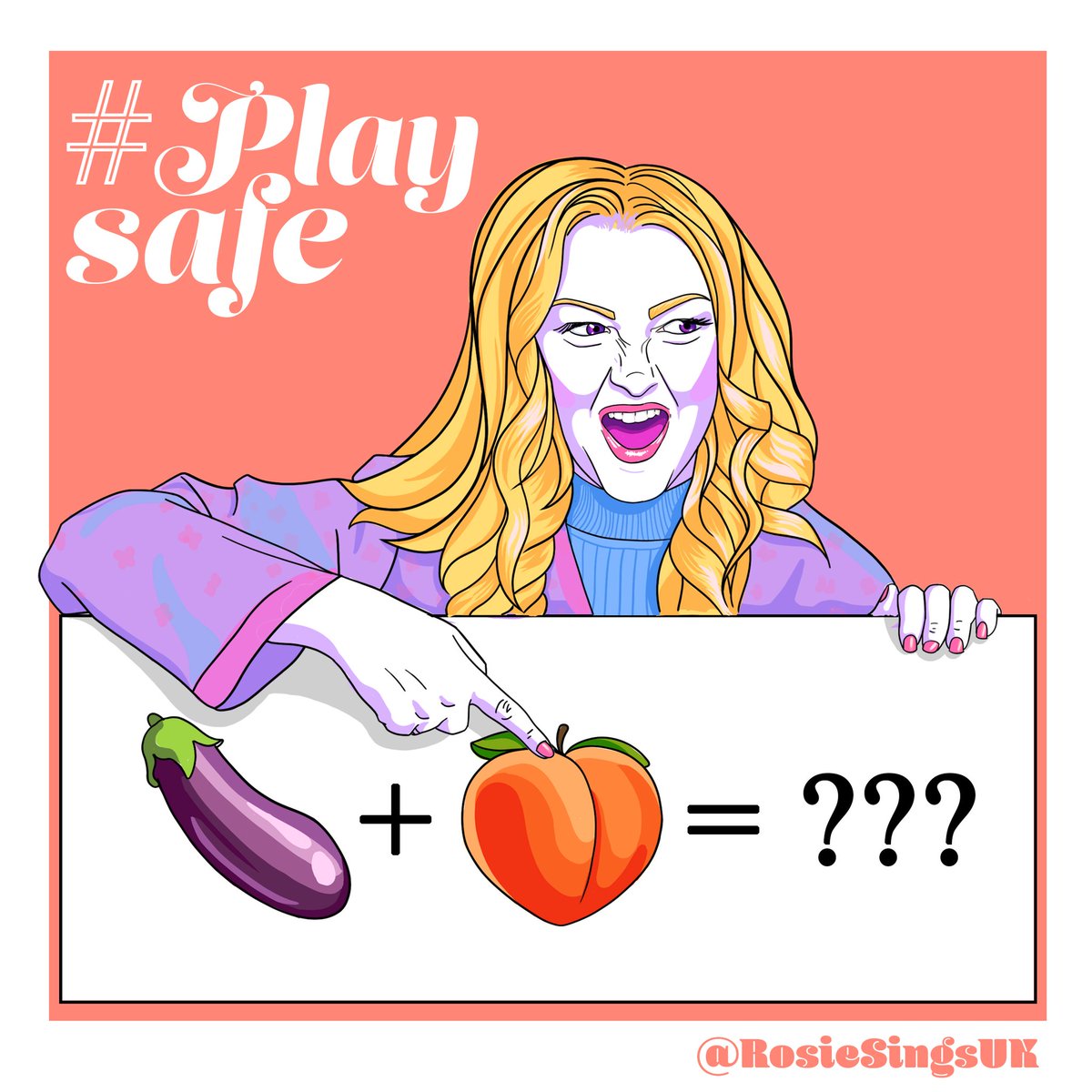 #2  @RosieSingsUK is bringing musical sexual health facts to your feed! Follow her and  #playsafe ! 