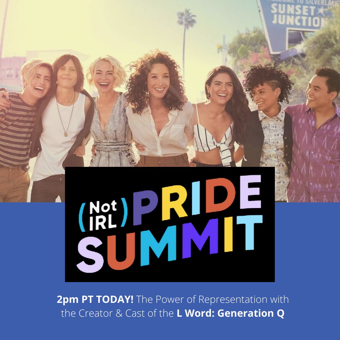 * 2pm TODAY! * Join @ilenechaiken & the cast of @SHO_TheLWord, @lafawn, @RozTheRecruiter, @ArlanWasHere, @smithmegan + more! Details 👉 bit.ly/2ZfGhB9 🏳️‍🌈 - Today's the last day of @lesbiantech's #PrideSummit #LGBTQ #LGBTQHistory #RepresentationMatters #LesbiansRule 💙⁠