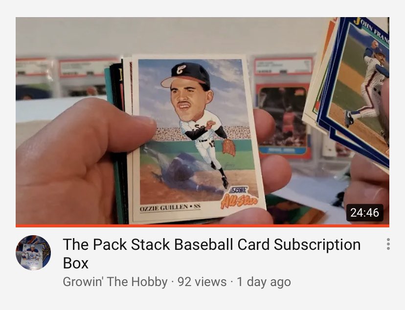 Another kind review and opening of the Pack Stack. 🥞😎Thanks Growin’ the Hobby!

youtu.be/CZQGL5YrXgM