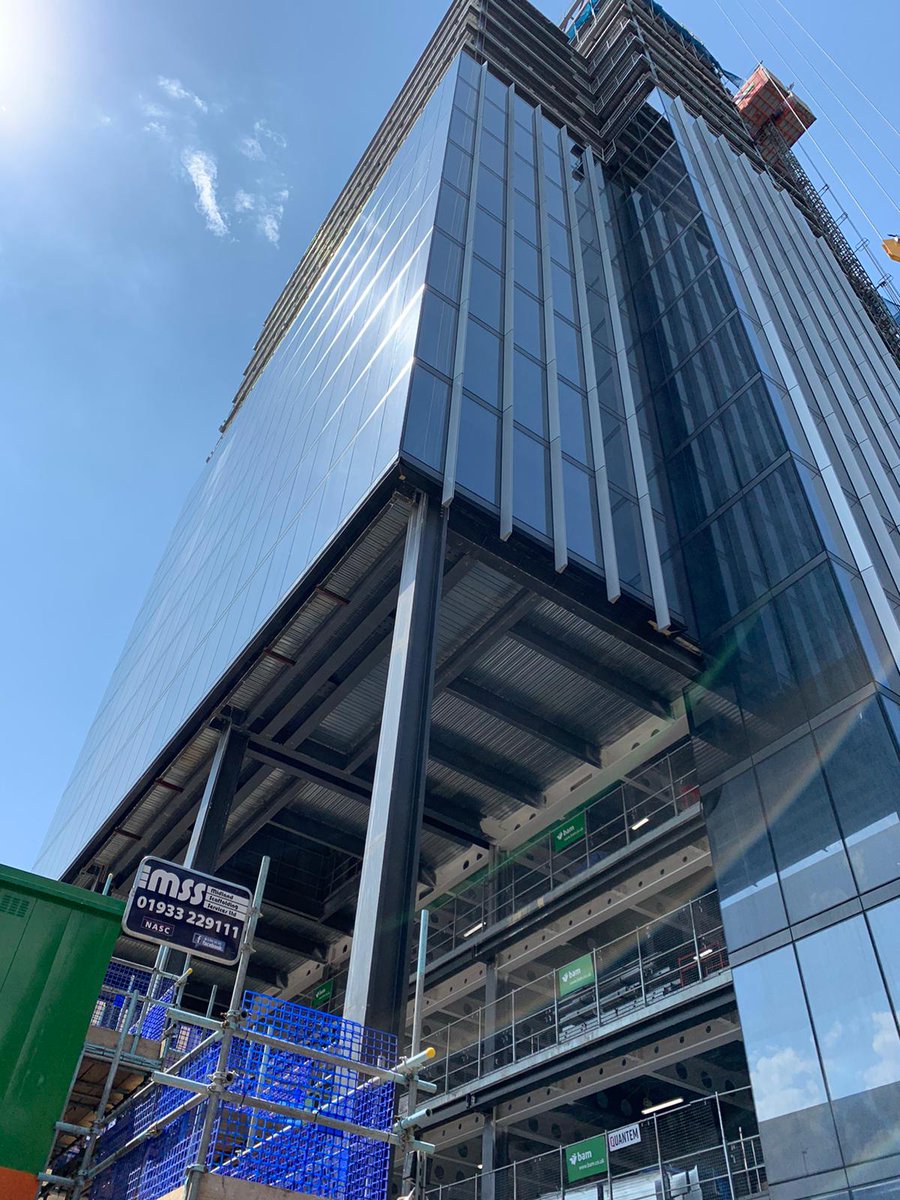 GRJContracting's tweet photo. We are thrilled to be working with BAM Construct UK on another scheme in the centre of Birmingham- 103 Colmore Row. With the support of both Sherwin-Williams and Firetherm our fire protection package is progressing well
#bamconstructionuk
#grjcontracting
#passivefireprotection https://t.co/vKQuzkMF8q