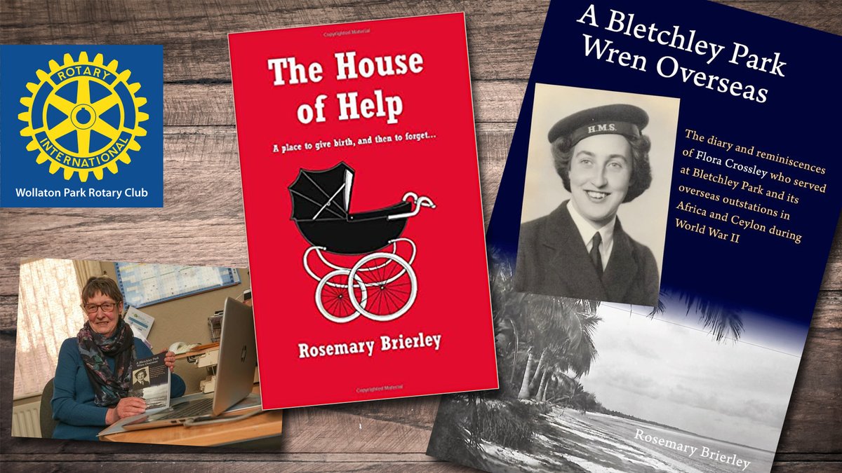 On Sep @ 7.30pm Rosemary Brierley will be talking at the club about her two quite different books: 'A Bletchley Park Wren Overseas' and 'The House of Help: A place to give birth, and then to forget'. #BletchleyPark 

facebook.com/events/7278396…