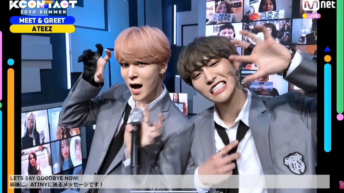 A thread Ateez KCONTACT HD ver.