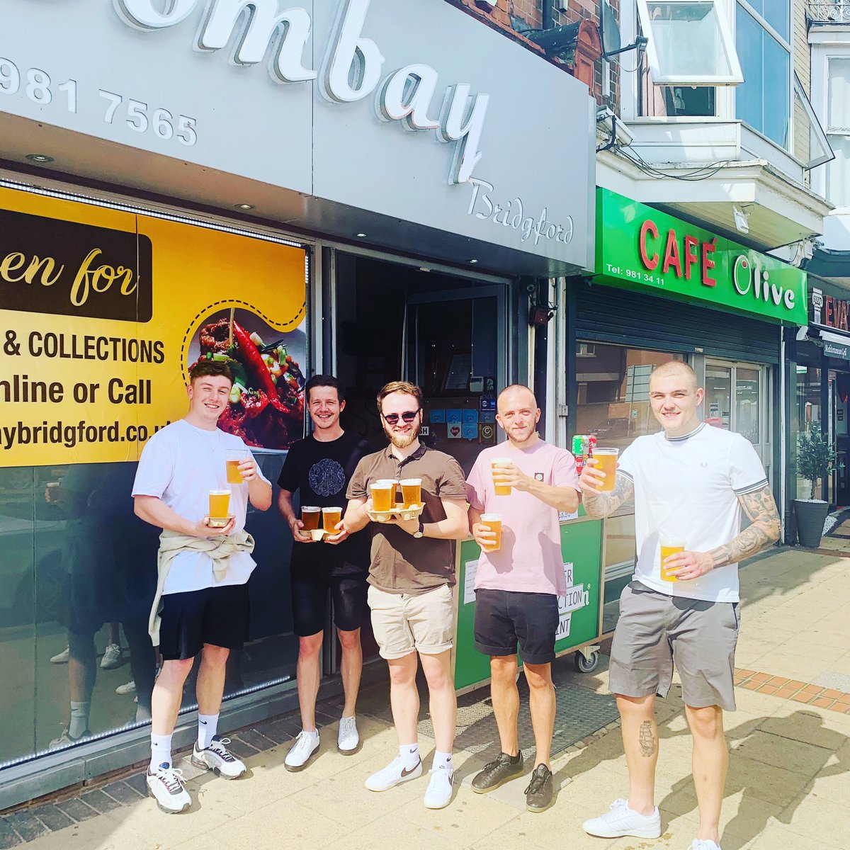 BombayBridgford's tweet photo. Come get a pint ๐บ or 2 ๐บ๐บwhile the suns still out ๐๐๐๐๐ #bombaybridgford #westbridgford #thingstodonottingham #trentbridge #trentembankment #thisisnottingham #nottinghampost https://t.co/LhNioEHlh6