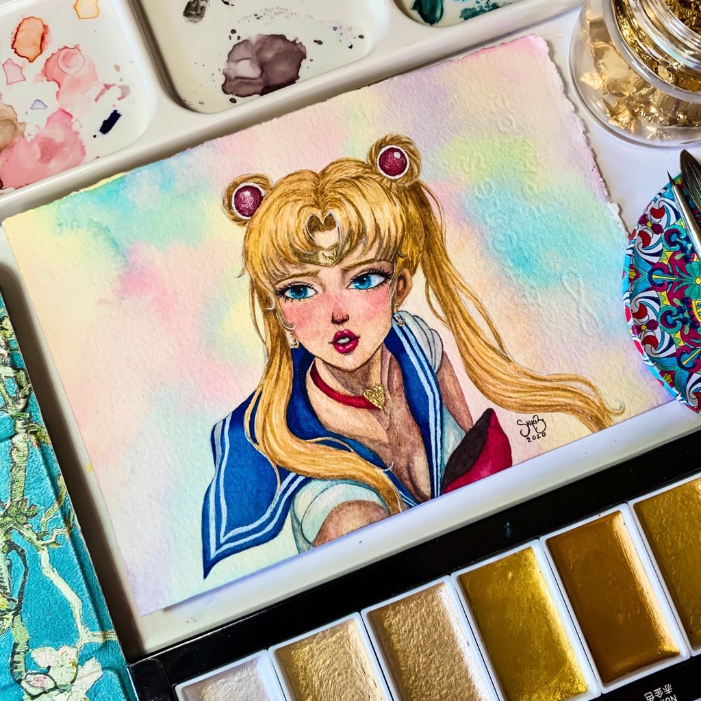 colorsbyskye's tweet photo. @sardin4s Hi! I’m Skye and I like painting females mostly. I’m still currently exploring art styles and mediums, so I jump from one style/medium to another.

Art makes me happy, it makes me forget my troubles.

@RamsidLabe inspires me and keeps me motivated to continue making art. https://t.co/1uUhgkKBu9
