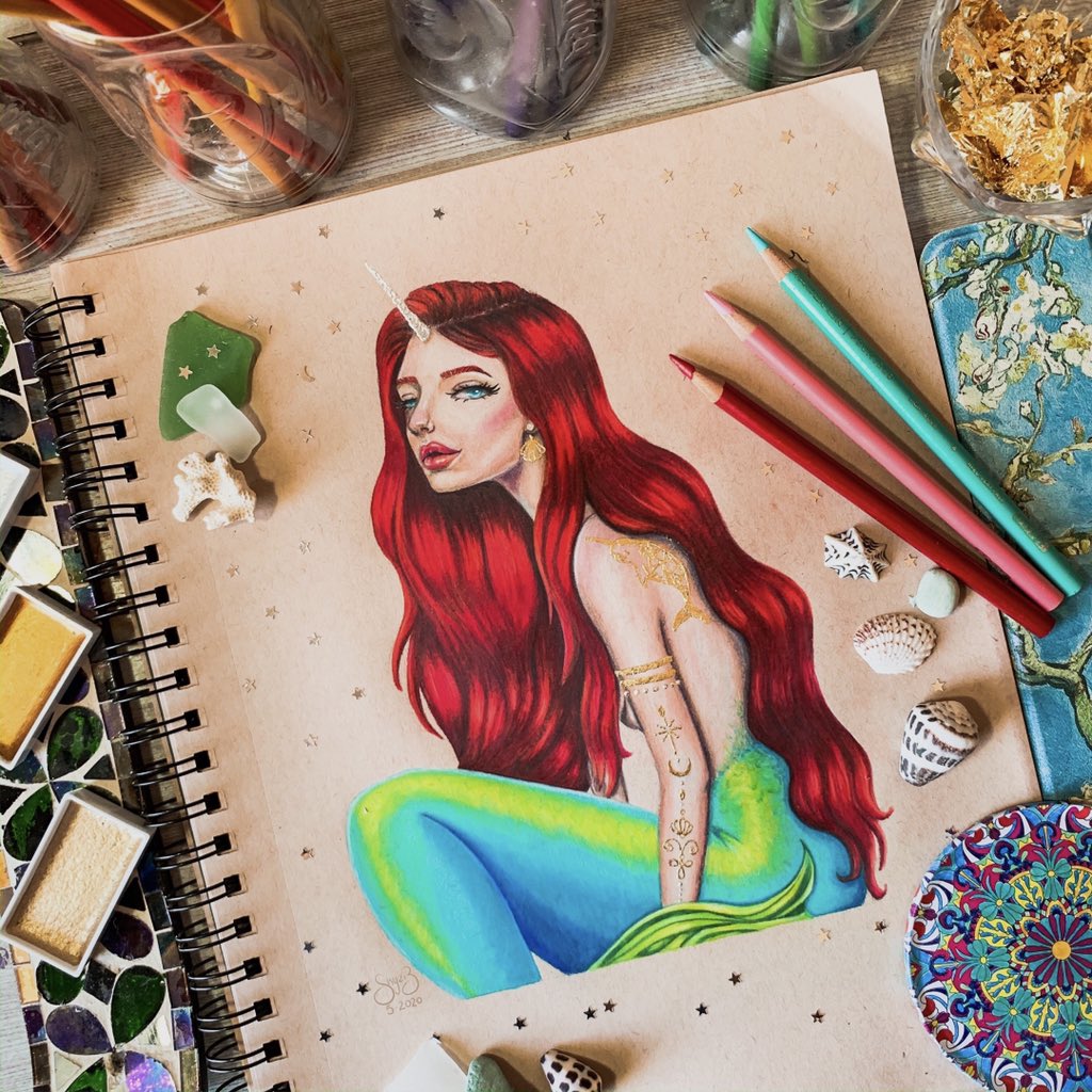colorsbyskye's tweet photo. @sardin4s Hi! I’m Skye and I like painting females mostly. I’m still currently exploring art styles and mediums, so I jump from one style/medium to another.

Art makes me happy, it makes me forget my troubles.

@RamsidLabe inspires me and keeps me motivated to continue making art. https://t.co/1uUhgkKBu9