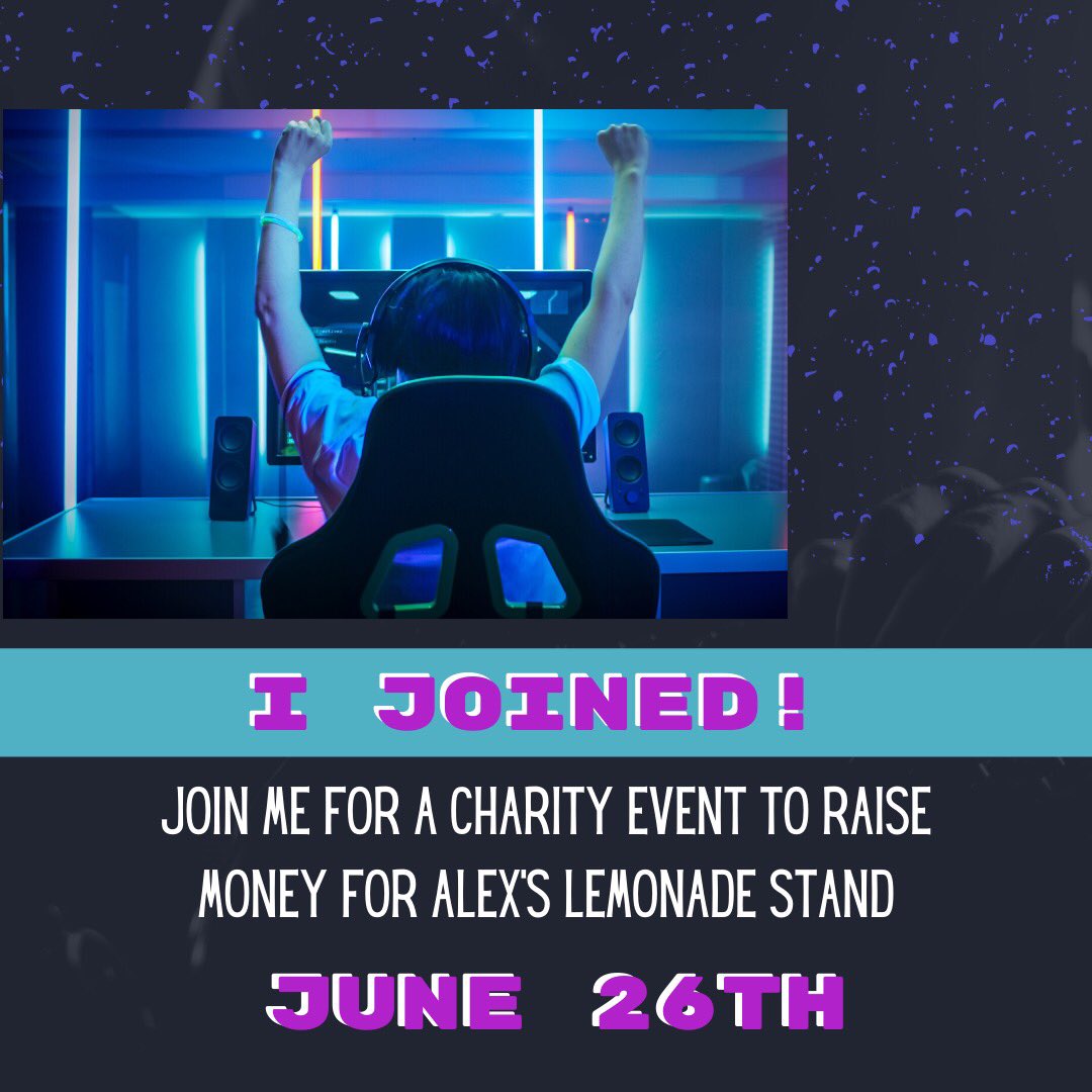 Scottlndigo's tweet image. TODAY IS THE DAY JOIN ME IN OUR FIGHT AGAINST CANCER TO SUPPORT @AlexsLemonade 10 HR STREAM  STARTING AT 12:30 EST twitch.tv/scottindigo