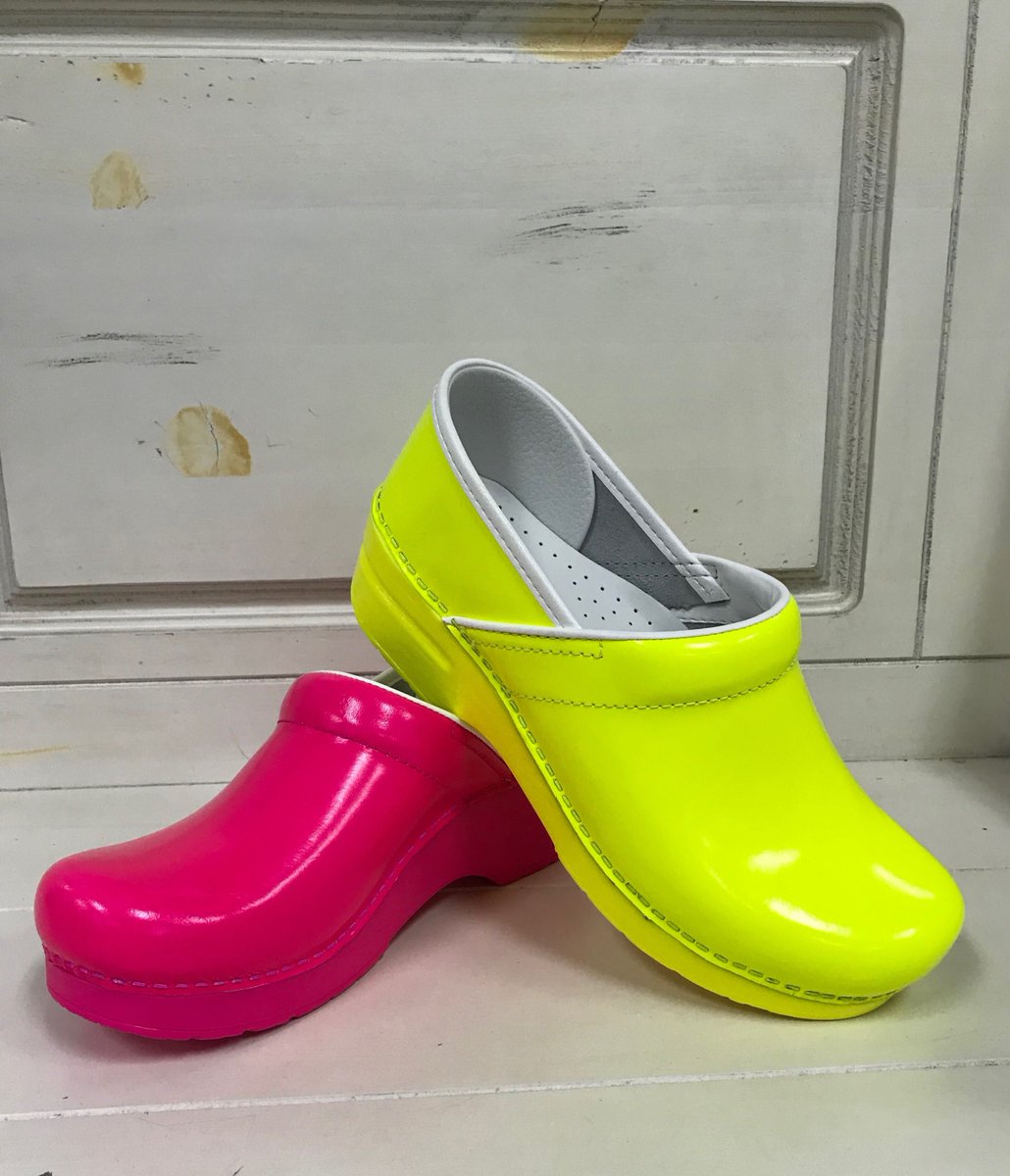 We've got some new shoes in from <a href="/Dansko/">Dansko, LLC</a>, a brand you know and love! Lightweight, slip-resistant sole, anti-fatigue rocker bottom.... And these colors are amazing! #FootwearFriday #Dansko #GiveYourDogsABreak