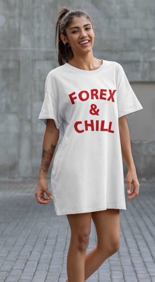 Tradr_Clothing's tweet photo. Forget Netflix &amp; Chill, let's Forex &amp; Chill with our exclusive ladies T-shirt dresses!⁠
⁠
Only available at https://t.co/uvUyqD5ddO⁠
.⁠
.⁠
.⁠
#tradr #tradrclothing #forex #fx #forexmarket #forexlifestyle #crypto #bitcoin #forexclothing #sale #tradermoney #forex&amp;chill⁠
⁠ https://t.co/oUPd1BoiCE