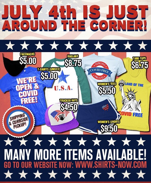 VSPChicago's tweet photo. 🇺🇸 Let’s us help with your next project or event! Visit us at https://t.co/EUZjVY0eQz to find out more information and get a quote! 🇺🇸

📞: 312-666-8661
📧: info@shirts-now.com https://t.co/keo3W9PjoY