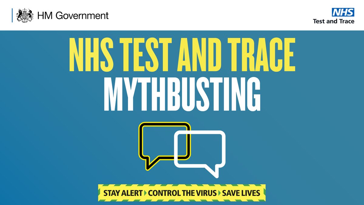 We're continuing to make coronavirus testing easier and more accessible.If you have symptoms, book your free test at  http://nhs.uk/coronavirus  or call 119Here’s a thread of 5 common myths you may have heard about testing 