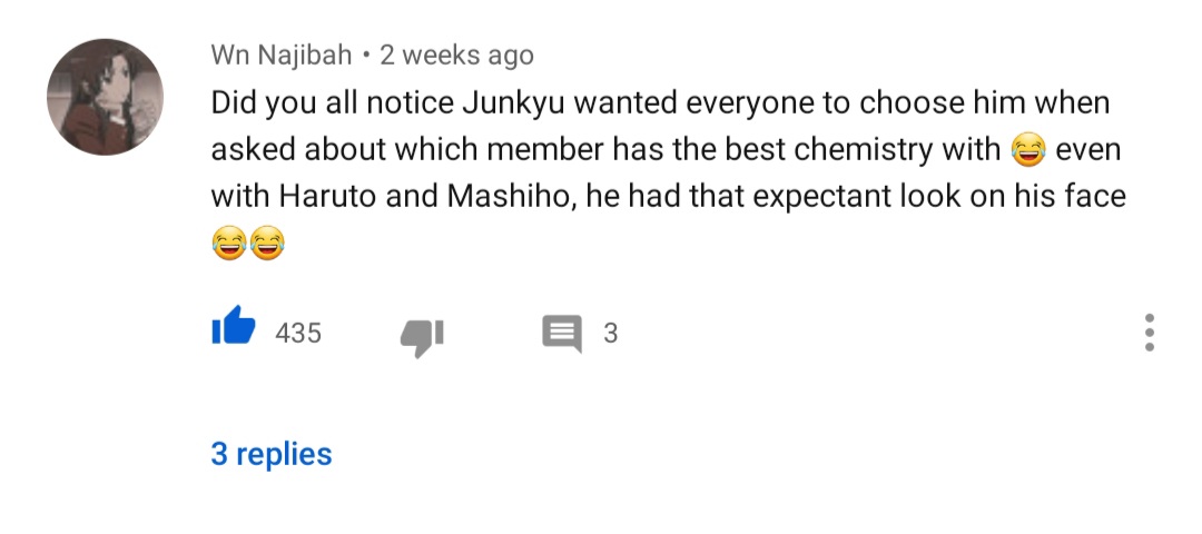 found this comment on youtube! junkyu is really the softest babie on earth omg like please protect him at all cost 