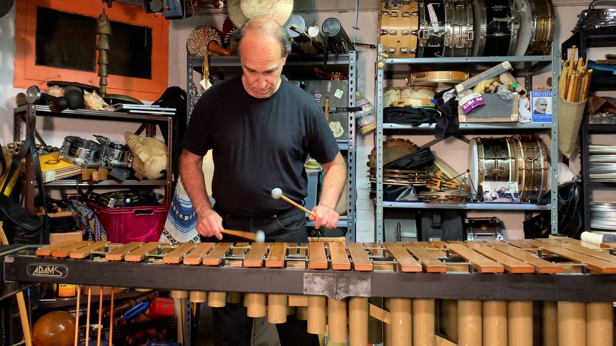 NJSO Acting Principal Percussion James Musto performs the Prelude from Bach’s Third Partita for Violin—on the marimba. <a href="/DeltaDentalNJCT/">Delta Dental NJ & CT</a>  is this week's NJSO Couch Concerts sponsor. #NJSOCouchConcerts