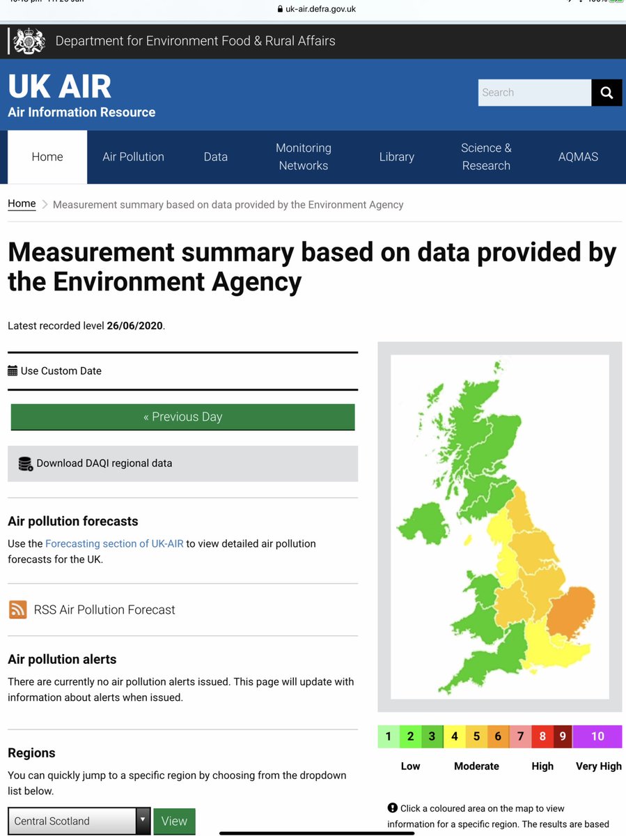 CleanAirLondon's tweet photo. 4/... Final report from this massive episode. One positive legacy. @DefraGovUK has reposted its #PollutionWarning #PollutionAlert #InformationBulletin's from last year and earlier (after we exposed their very odd disappearance) cc @neil_parish @Dunne4Ludlow @Jeremy_Hunt https://t.co/oAwJnXMwa8