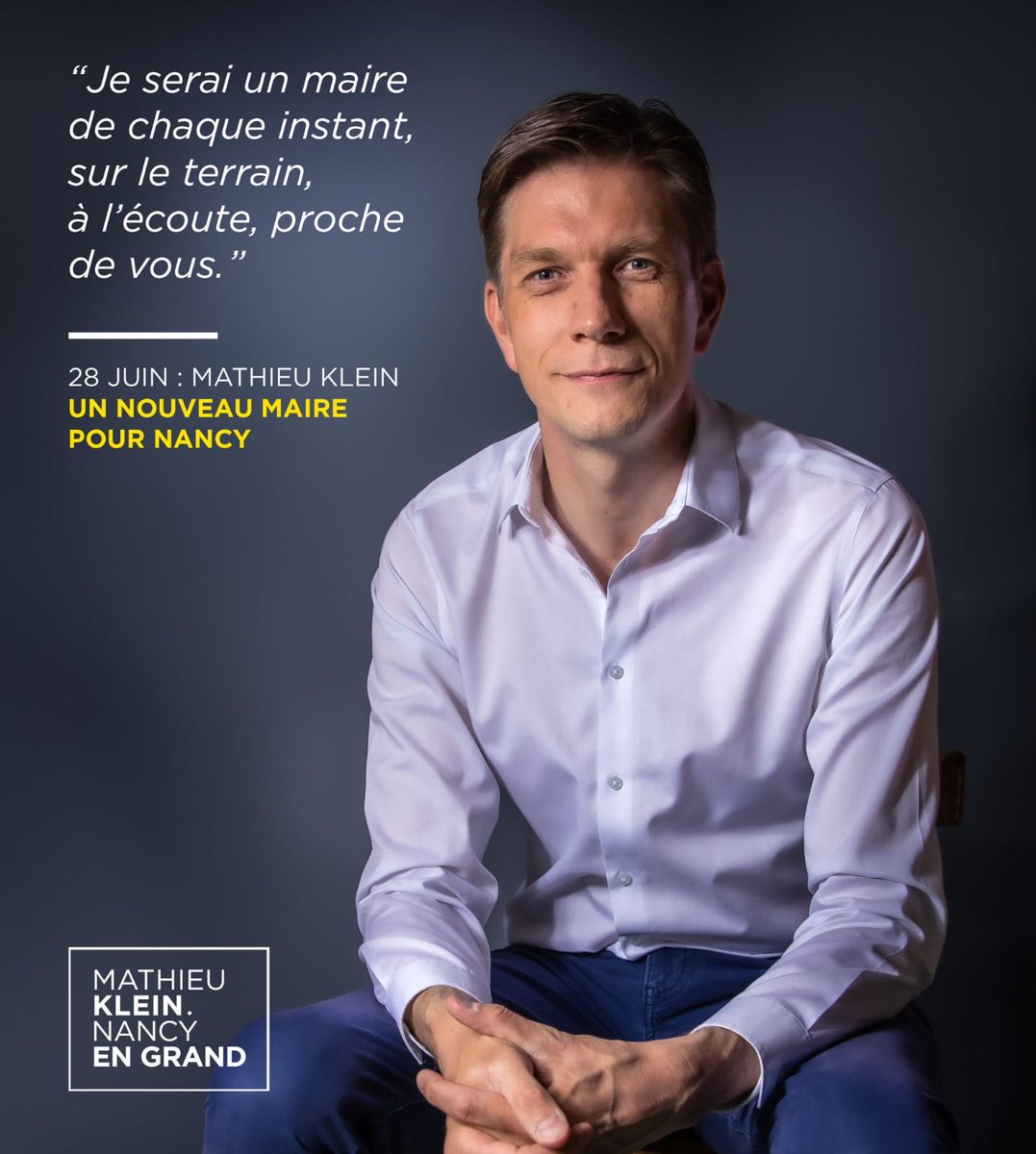 IsaLucasNancy's tweet photo. @mathieuklein #NancyEnGrand 
#Municipales2020 https://t.co/r7ysJQwzxM