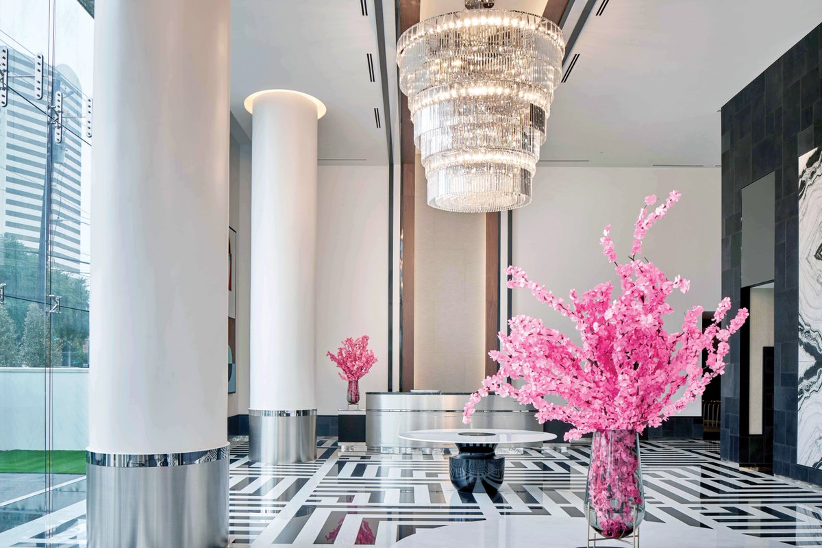 Heading into the weekend, the weather forecast is looking gloomy. But here is the beautiful Arabella lobby to brighten up your day! #Arabella #DesignInspo #CondosForSale