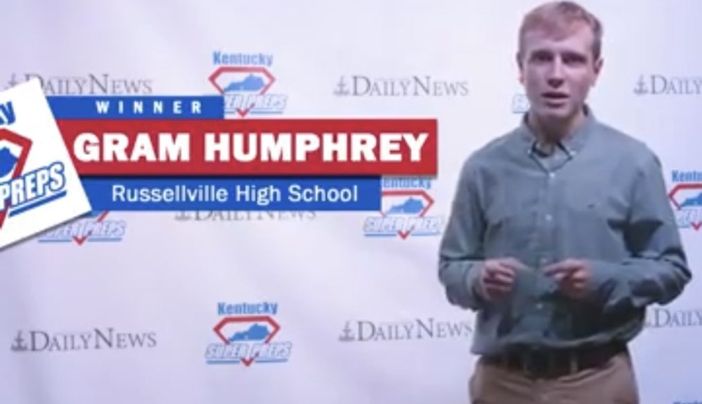 RVKPanthers's tweet photo. Congrats to RHS Class of 2020 @gramhump32 on being selected as the KY SuperPreps Baseball Student Athlete of the Year. https://t.co/keQK8N3uDY