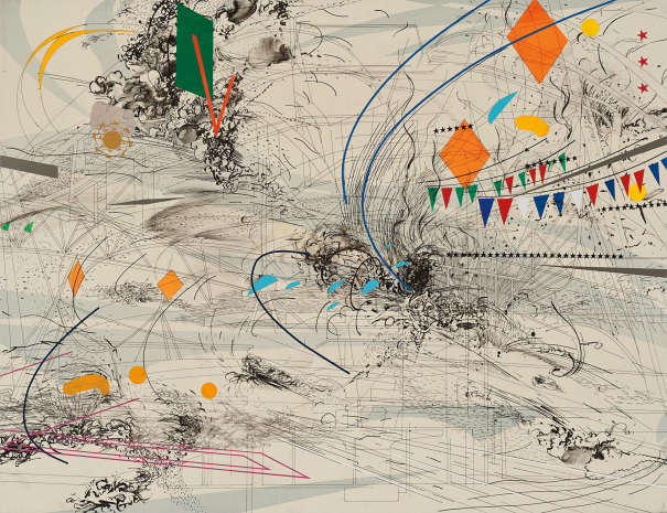 ArtwithGrue's tweet photo. JULIE MEHRETU
Stadia Excerpt (a small resurgence) https://t.co/kCvFXZz5RP