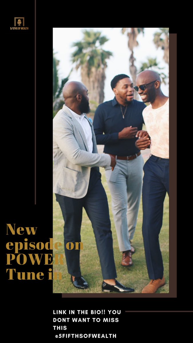 5fifthsofwealth's tweet photo. NEW EPISODE TONIGHT ON POWER! 5pm PST you don’t want to miss this one ! 😎 ⠀
•⠀
⠀
•⠀
⠀
•⠀
⠀
•⠀

#community #helpingothers #responsibility #strongertogether #bethedifference #blackbusinesses #anchorpodcast #newpodcast #blackcommunity #podcastcommunity #power https://t.co/4Y9QINtAmh