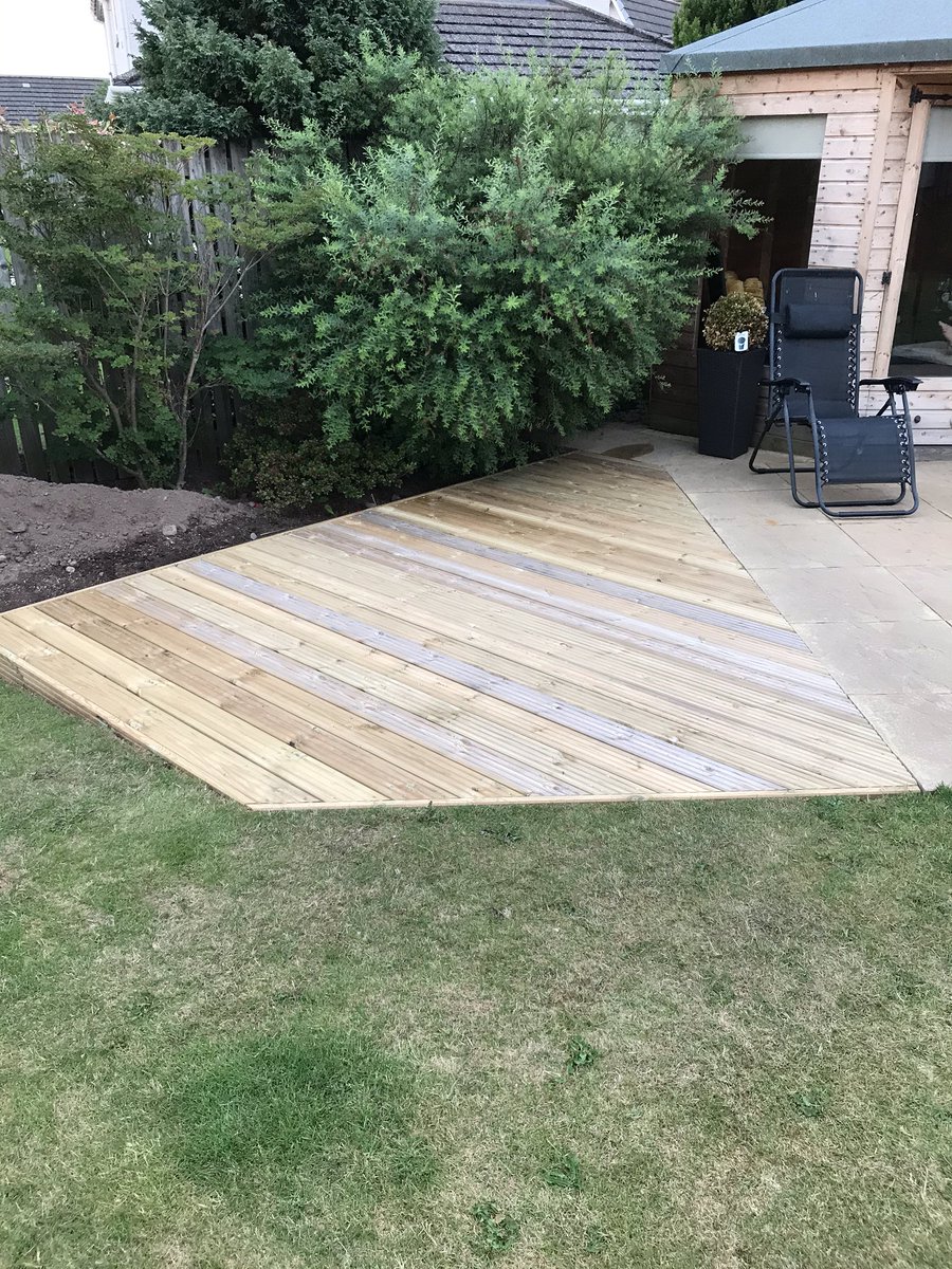 GPCargill's tweet image. Decking project phase 1 delivered on time and on budget #lockdownprojects