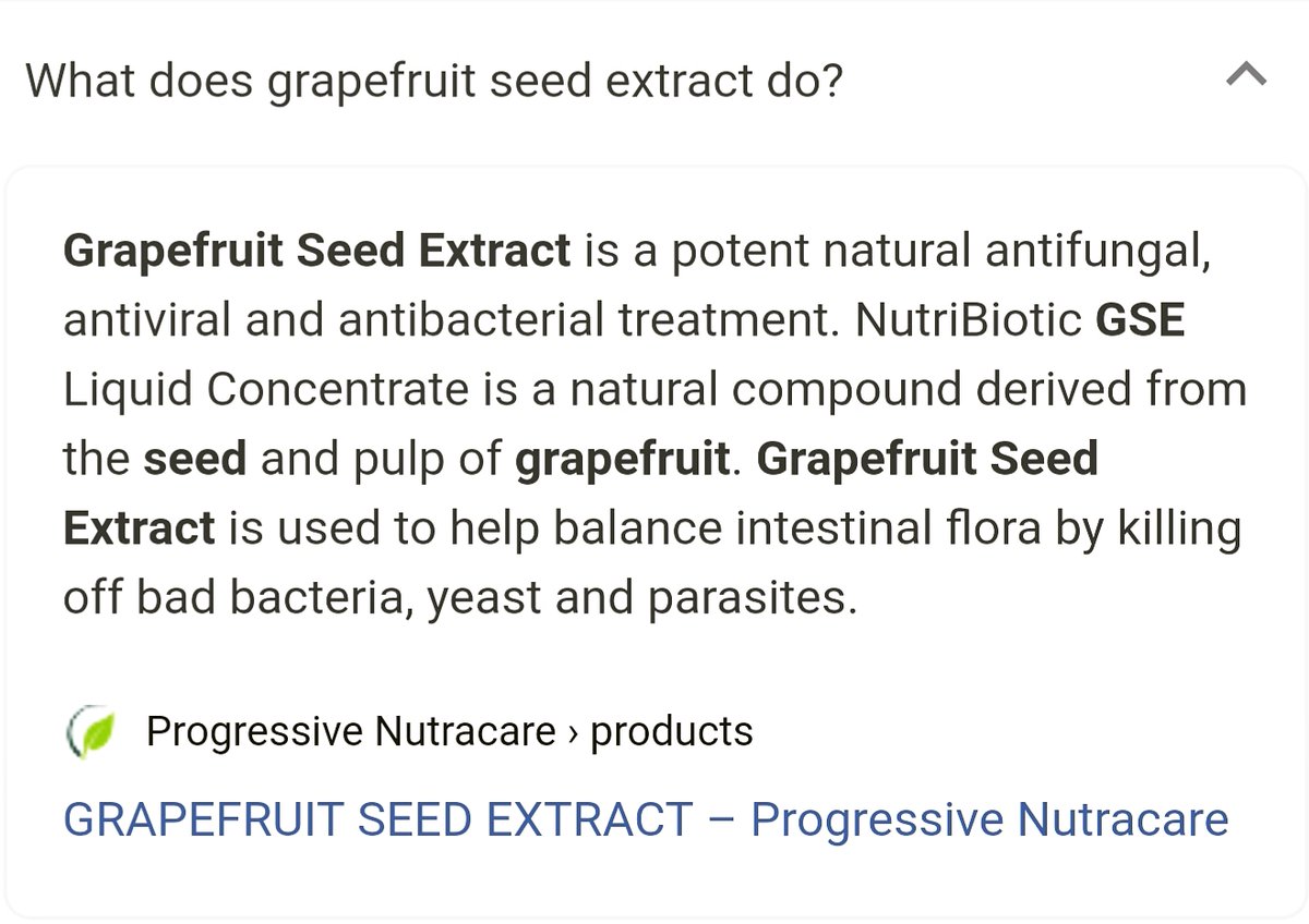 ninjitalia's tweet photo. #gse #grapefruitseedextract #antifungal #antiviral #antibacterial #balance #intestinalflora eliminate #bacteria #yeast #parasites https://t.co/WVYRzo0b5d